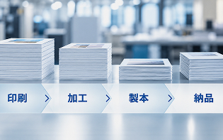 印刷・製本工程の連携