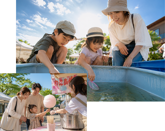 住宅展示場イベント 親子で楽しむ縁日