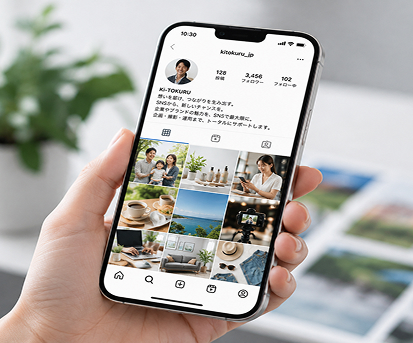 想いを届け、つながりを生み出す。SNSから、新しいチャンスを。